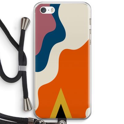 Noor A: iPhone 5 / 5S / SE Transparant Hoesje met koord