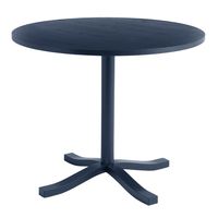 HAY Pastis Eettafel - Ø90 cm. - Essenfineer - Steel Blue - thumbnail