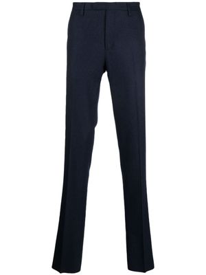 Boglioli pantalon de costume en laine vierge - Bleu
