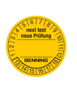 BENNING Test Etiketten (300 St.)