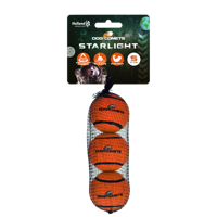 Dog Comets Tennisbal Starlight S Oranje (3-pack)