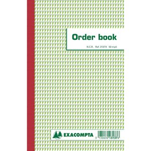 Exacompta orderbook, ft 21 x 13,6 cm, tripli (50 x 3 vel) 10 stuks