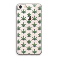 Weed: iPhone 8 Transparant Hoesje