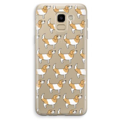 Doggy: Samsung Galaxy J6 (2018) Transparant Hoesje