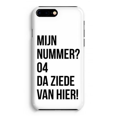 Da ziede van hier: iPhone 8 Plus Volledig Geprint Hoesje
