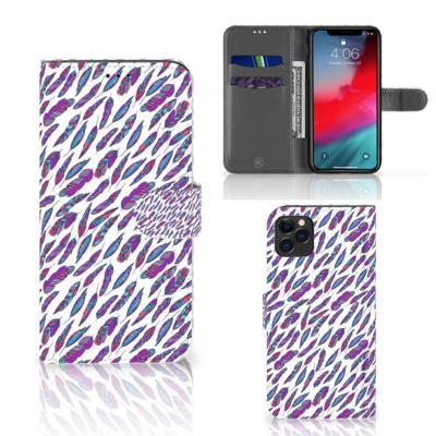 Apple iPhone 11 Pro Max | Telefoon Hoesje | Feathers Color Apple iPhone 11 Pro Max | Telefoon Hoesje | Feathers Color