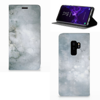 Bookcase Samsung Galaxy S9 Plus Painting Grey - thumbnail