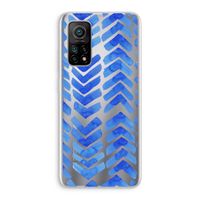 Blauwe pijlen: Xiaomi Mi 10T 5G Transparant Hoesje