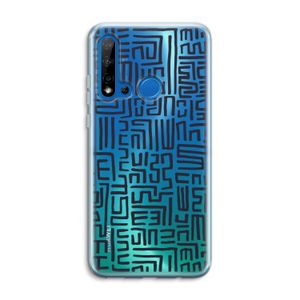Moroccan Print: Huawei P20 Lite (2019) Transparant Hoesje