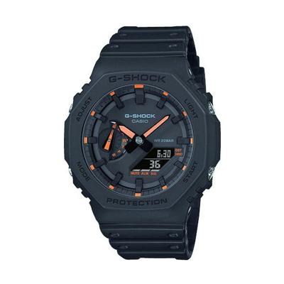 Casio G-Shock OAK - NEON ORANGE INDEX Zwart (Ø 45 mm) Heren horloge