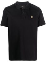 Belstaff polo à patch logo - Noir - thumbnail