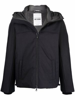 Valentino Garavani doudoune à design à empiècements - Bleu