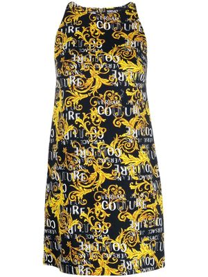 Versace Jeans Couture robe courte à imprimé Logo Couture - Noir