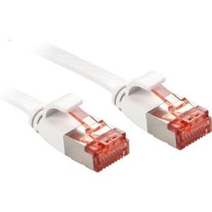 Lindy RJ45 Cat.6 U/FTP 2m netwerkkabel Wit Cat6 U/FTP (STP)