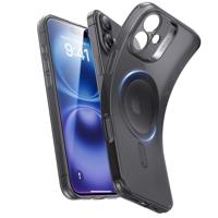 iPhone 16 Plus Zero Clear Case (HaloLock) - Frosted Black
