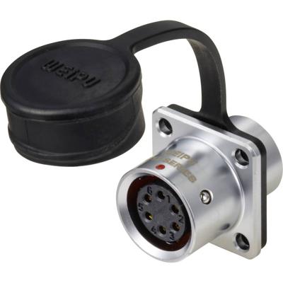 Weipu SF1213/S6 Ronde connector Koppeling, recht Totaal aantal polen: 6 Serie (ronde connectoren): SF12 1 stuk(s)