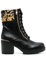 Versace Jeans Couture bottines Mia 70 mm à imprimé Garlan - Noir - thumbnail