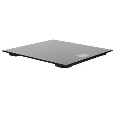 Personen weegschaal - LCD scherm - glas - 28 x 28 cm - digitaal - tot 180 kilo