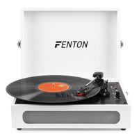 Retourdeal - Fenton RP118F retro platenspeler met Bluetooth in /out en