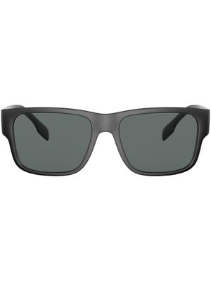 Burberry Eyewear lunettes de soleil carrées Knight - Noir