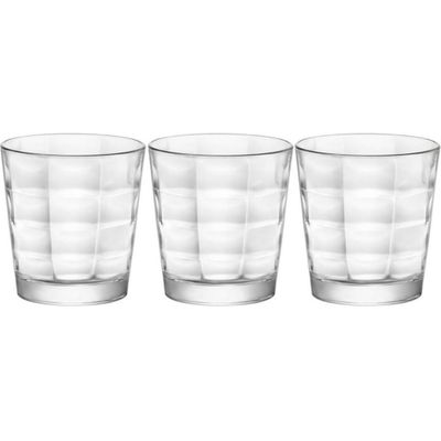 Bormioli Rocco waterglazen/drinkglazen - 3x stuks - 240 ml - transparant