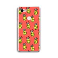 Ananas: Google Pixel 3 XL Transparant Hoesje