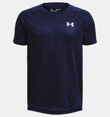 Under Armour Tech 2.0 T-Shirt Kids Donkerblauw - Maat 140 - Kleur: Donkerblauw | Soccerfanshop
