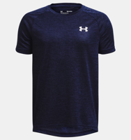 Under Armour Tech 2.0 T-Shirt Kids Donkerblauw - Maat 116 - Kleur: Donkerblauw | Soccerfanshop