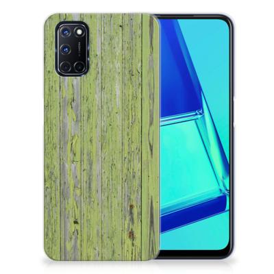 OPPO A52 | A72 | Bumper Hoesje | Green Wood