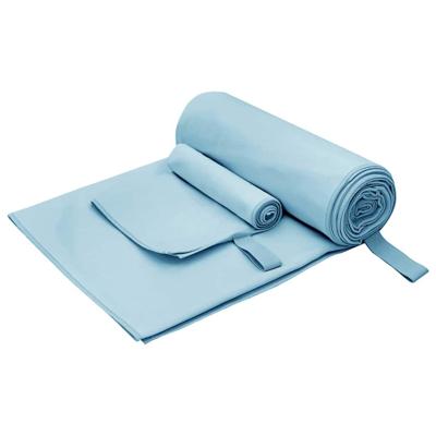 Set van Sporthanddoeken Anders Blauw Stof