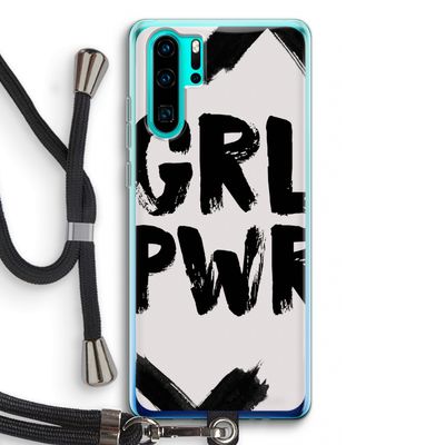 Girl Power #2: Huawei P30 Pro Transparant Hoesje met koord