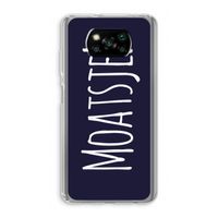 Moatsje!: Xiaomi Poco X3 NFC Transparant Hoesje
