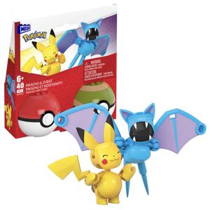 MEGA Construx Pokémon Pikachu en Zubat speelfigurenset