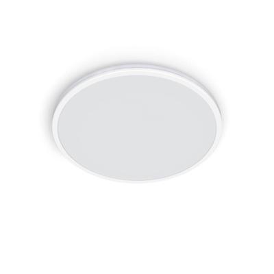 Philips Zwarte plafonnièreOzziet Ø 30cm - 929003196101