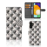 Samsung Galaxy A04s | Samsung Galaxy A13 5G | Telefoonhoesje | Met pasjeshouder | Salamander Grey