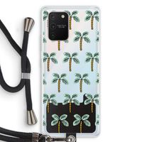 Paradise: Samsung Galaxy S10 Lite Transparant Hoesje met koord
