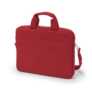 Dicota Eco Slim Case BASE notebooktas 35,8 cm (14.1") Aktetas Rood