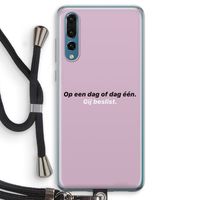 gij beslist: Huawei P20 Pro Transparant Hoesje met koord