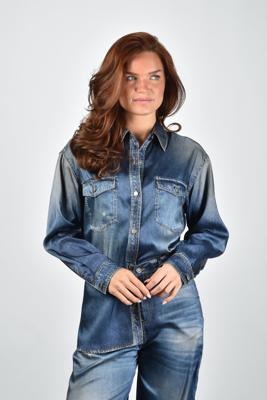 Golden Goose blouse GWP02525.P002406.50100 blue