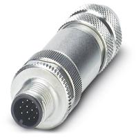 Phoenix Contact 1404410 Sensor/actuator connector, niet geassembleerd M12 Aantal polen (sensoren): 12 Stekker, recht 1 stuk(s) - thumbnail