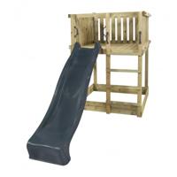 Houten Klimtoren Met Glijbaan