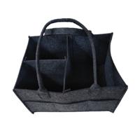 Mummie tas opslag multifunctionele moederschap handtassen organisator wandelwagen accessoires grootte: 33x23x18cm kleur: grijs