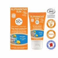 Alphanova  Zonnebrandcreme met een Subtiel Tintje (SPF 50) - thumbnail