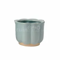 Bloempot Flower Keramiek Ø12cm Blauw