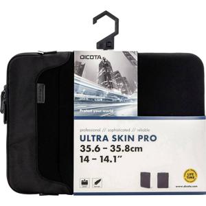 Dicota Laptophoes Ultra Skin PRO 14-14.1 Geschikt voor max. (laptop): 35,8 cm (14,1) Zwart