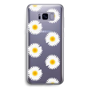 Margrietjes: Samsung Galaxy S8 Plus Transparant Hoesje