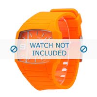 Diesel horlogeband DZ1582 Silicoon Oranje 28mm