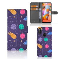 Samsung Galaxy M11 | A11 | Wallet Case | met Pasjes | Space