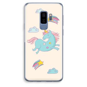 Vliegende eenhoorn: Samsung Galaxy S9 Plus Transparant Hoesje
