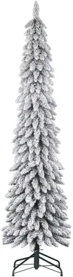 Black Box Trees Vilna Kunstkerstboom besneeuwd groen 215cm